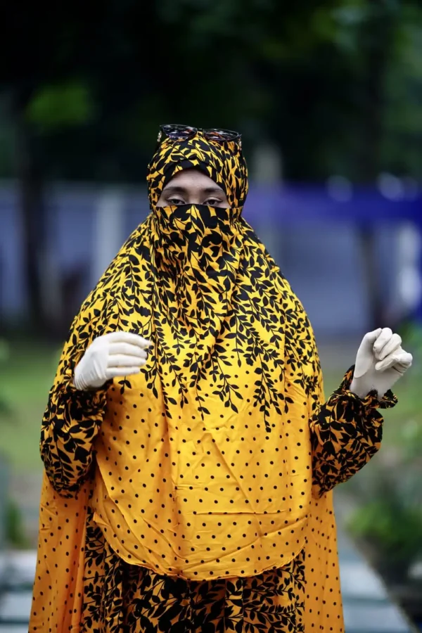 খিমার হিজাব সেট Yellow